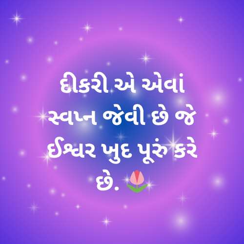 Mari Vahali Dikri Shayari